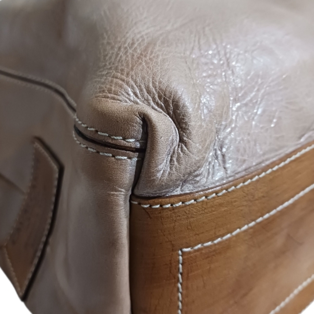 Cavalcanti Florence 1958 Leather Tote Satchel - Picture 13 of 15
